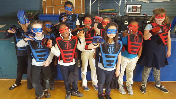 laser tag parties connecticut hero blast equipment ages 4 to 9 birthday party