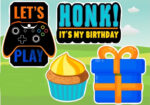 Birthday signs video games