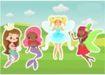 Girls look like fairies in this beautiful design