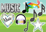 Banner designed for a musical ceremony