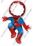 A faceless figure of Spiderman
