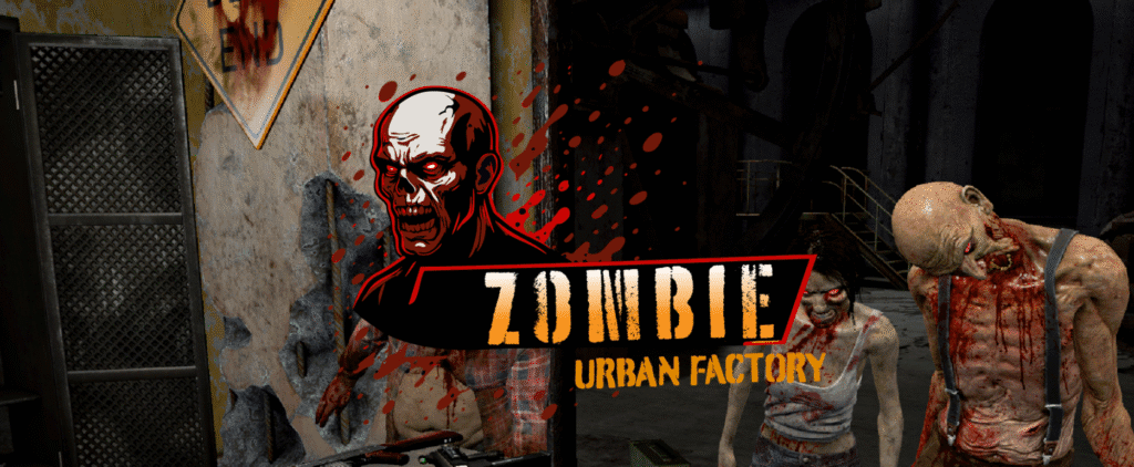 zombie urban factory horde shooter free roam vr connecticut zombie game