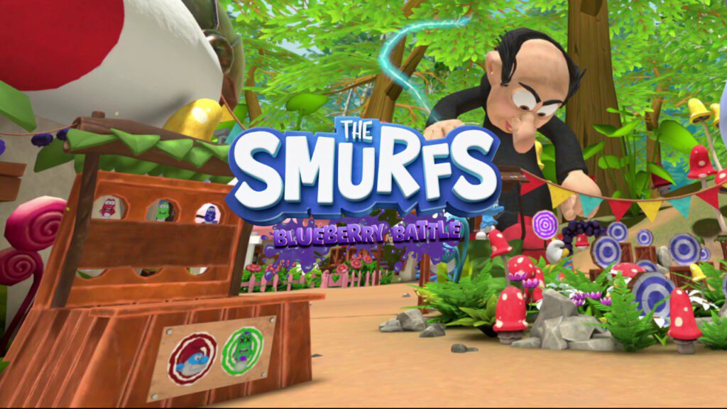 smurfs blueberry battle free roam vr game connecticut family entertainment