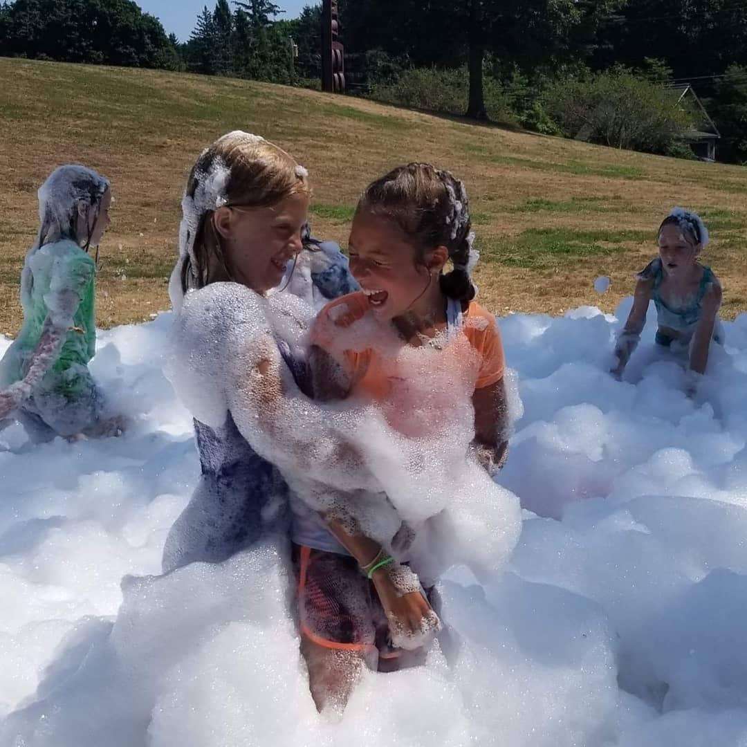 foam machine party